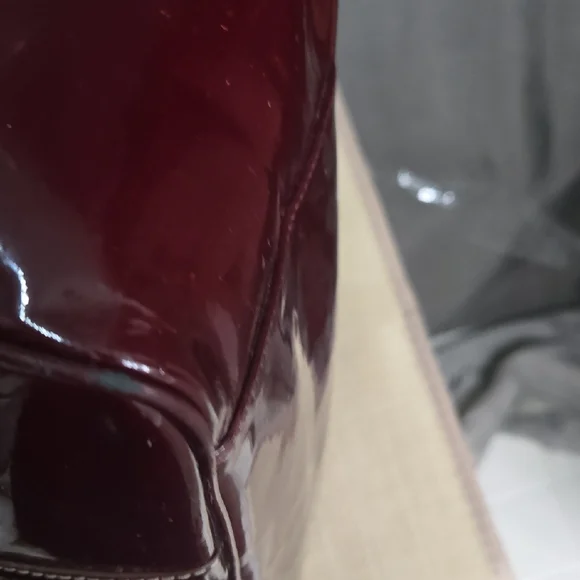 Coach East West Patent Leather Tote - Picture 10 of 14